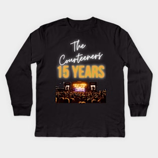 The Courteeners 15 Years Kids Long Sleeve T-Shirt